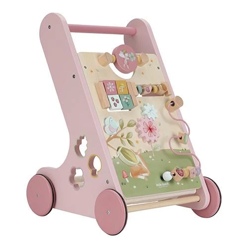 Little Dutch - Flowers & Butterflies Multi-activity Baby Walker / Lära gå vagn