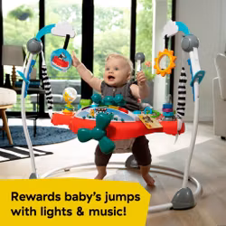 Baby Einstein Ocean Explorers Airplane Adventure – 2-i-1 Aktivitets hoppgunga