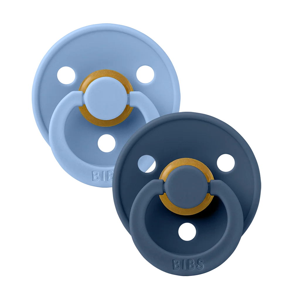 BIBS Colour 2-pack Sky Blue/Steel Blue