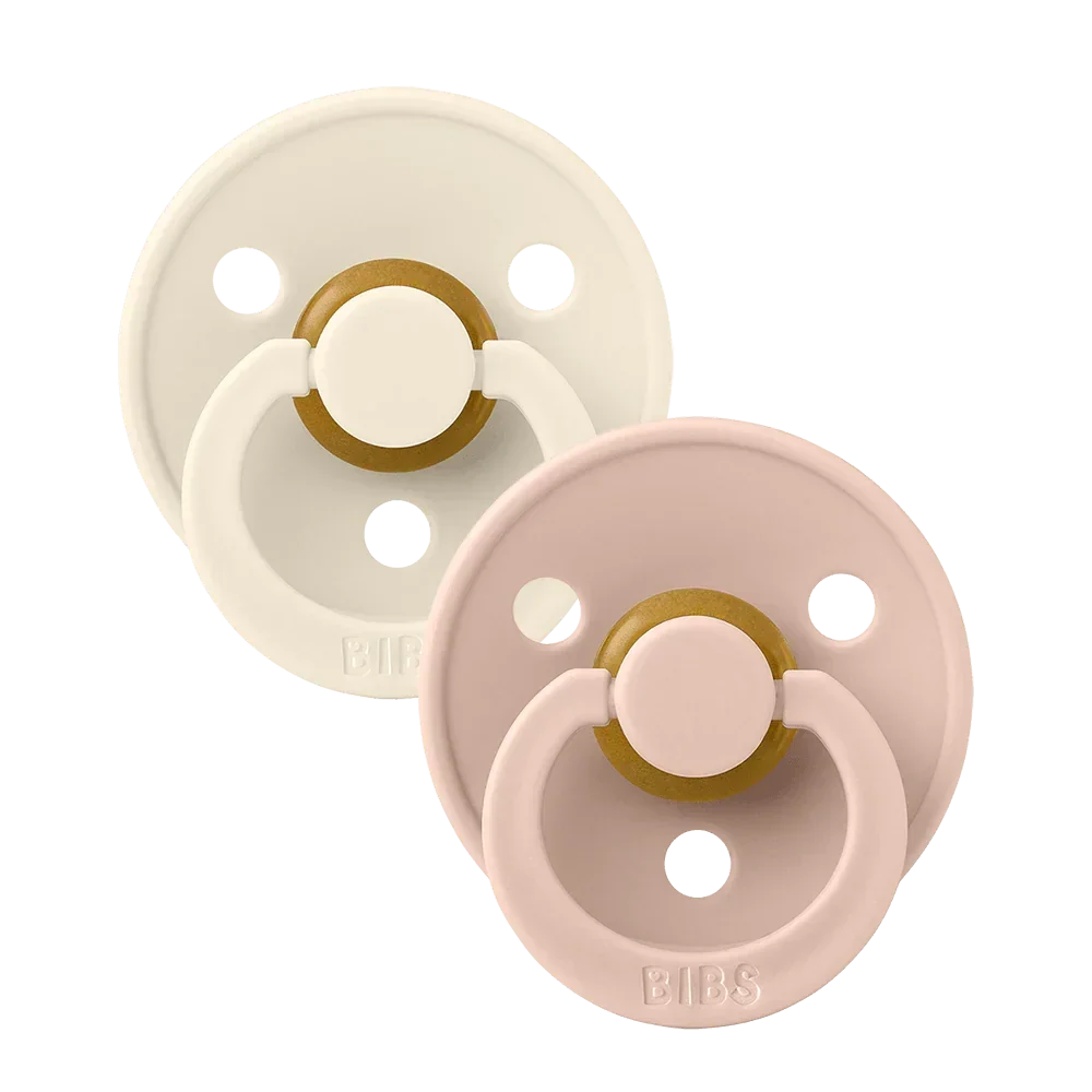 BIBS Colour Nappar 2-pack - Ivory/Blush