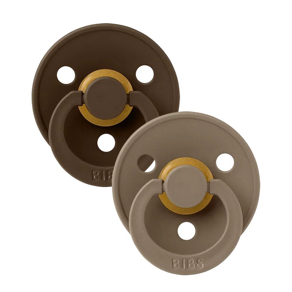 BIBS Colour Nappar 2-pack - Mocha/Dark Oak