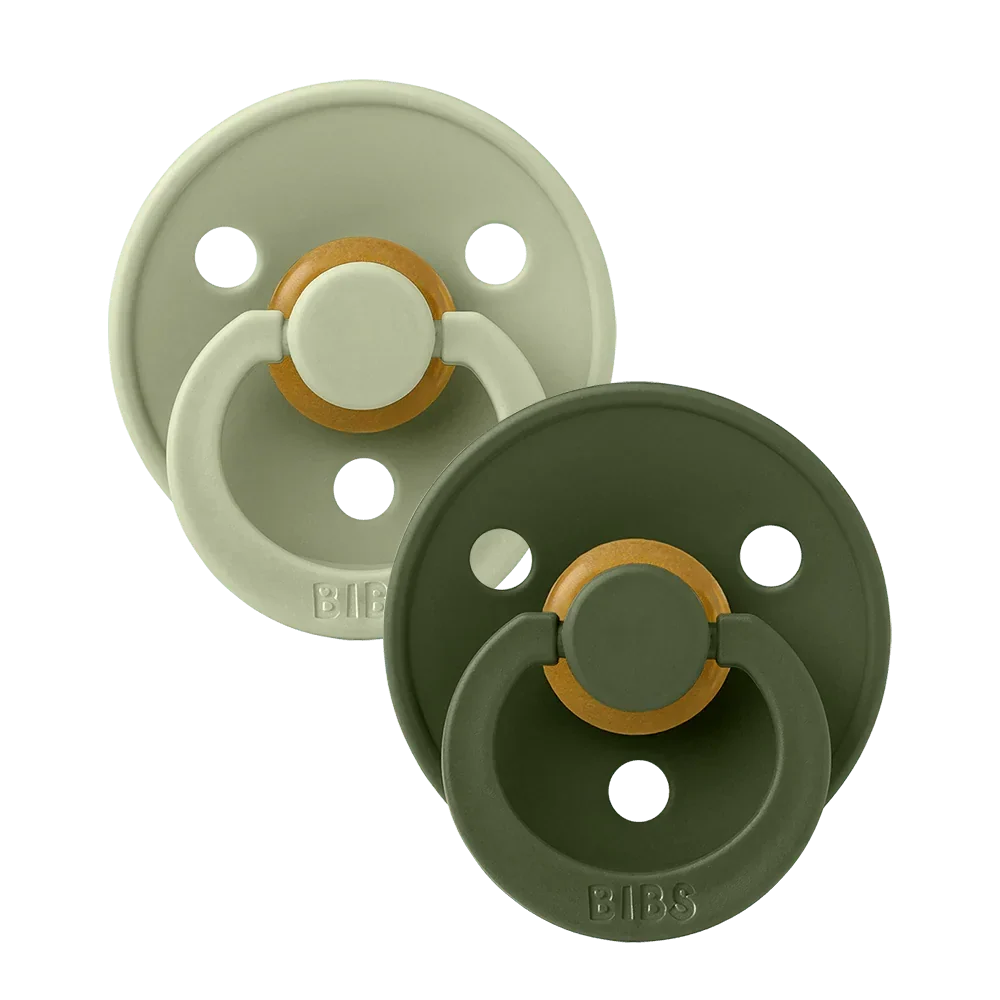 BIBS Colour Nappar 2-pack - Sage/Hunter Green