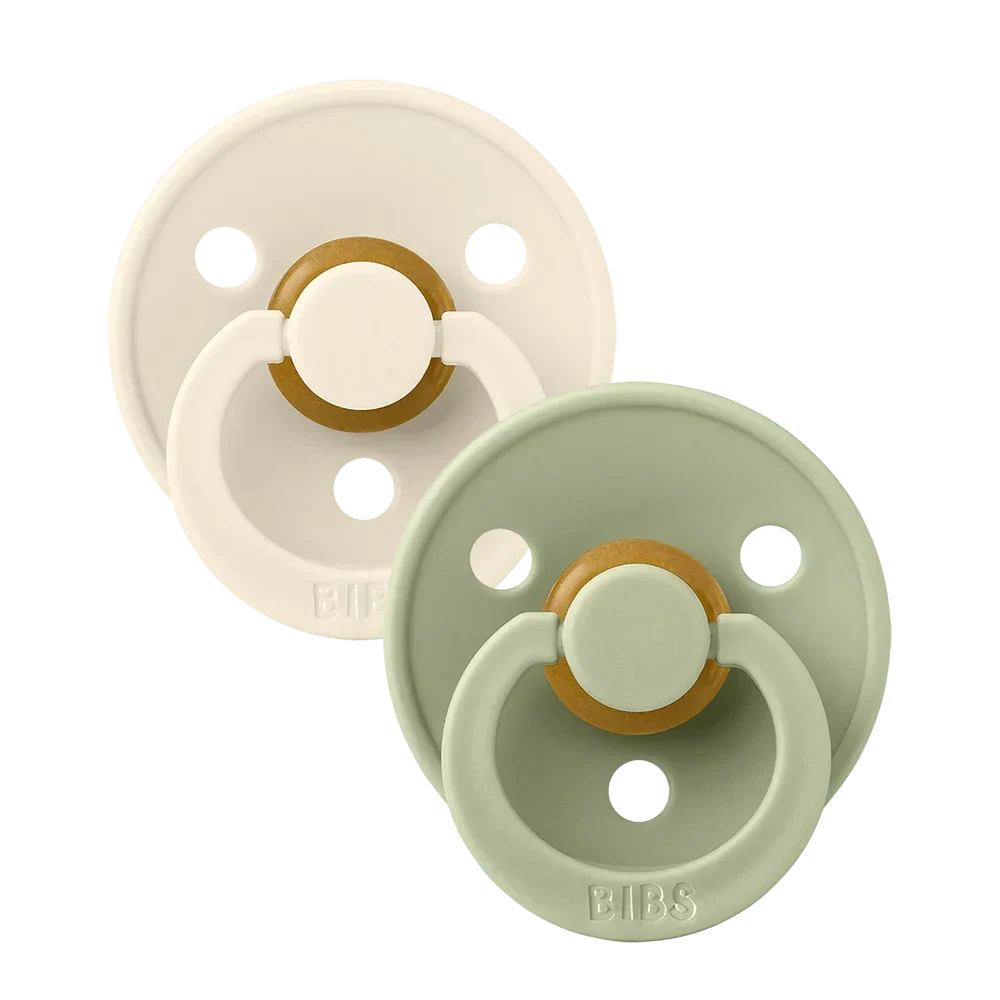BIBS Colour Nappar 2-pack - Ivory/Sage
