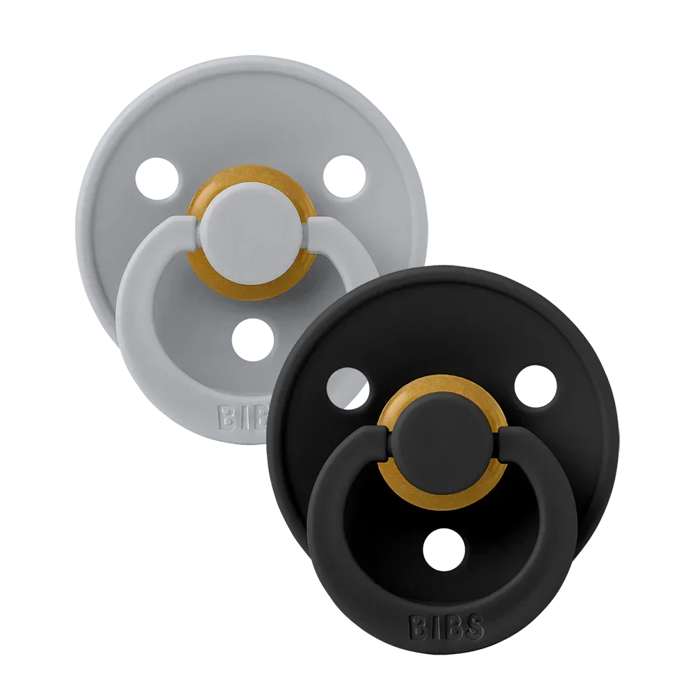 BIBS Colour Nappar 2-pack - Cloud/Black