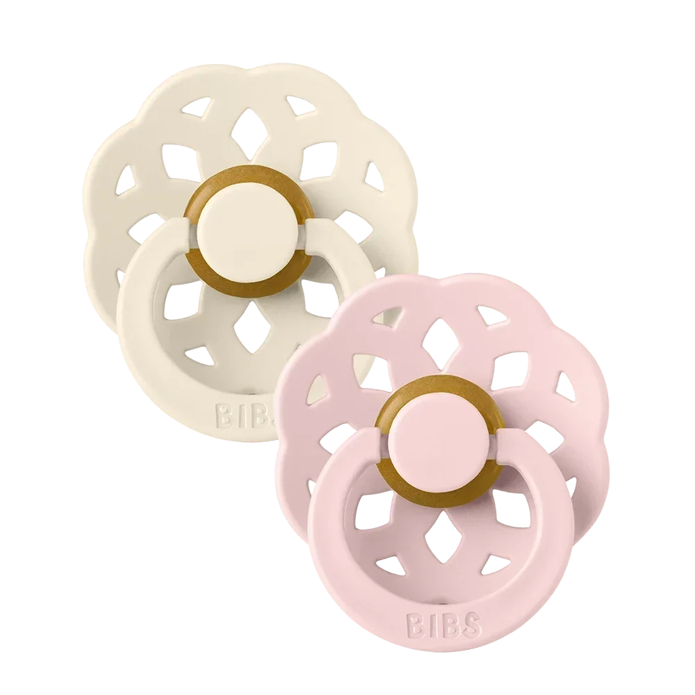 BIBS Couture Nappar 2-pack - Ivory/Blossom