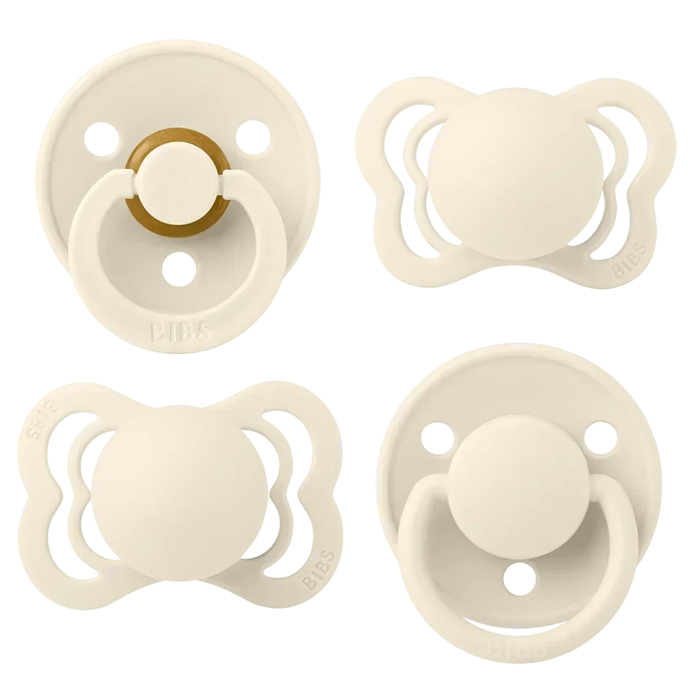 BIBS Baby Try It Collection Napp-Testpaket - Ivory