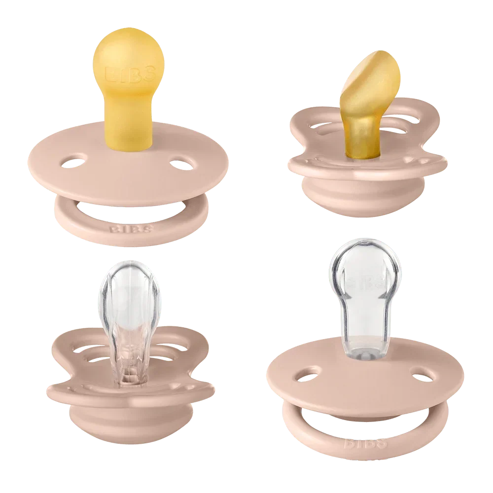 BIBS Baby Try It Collection Napp-Testpaket - Blush