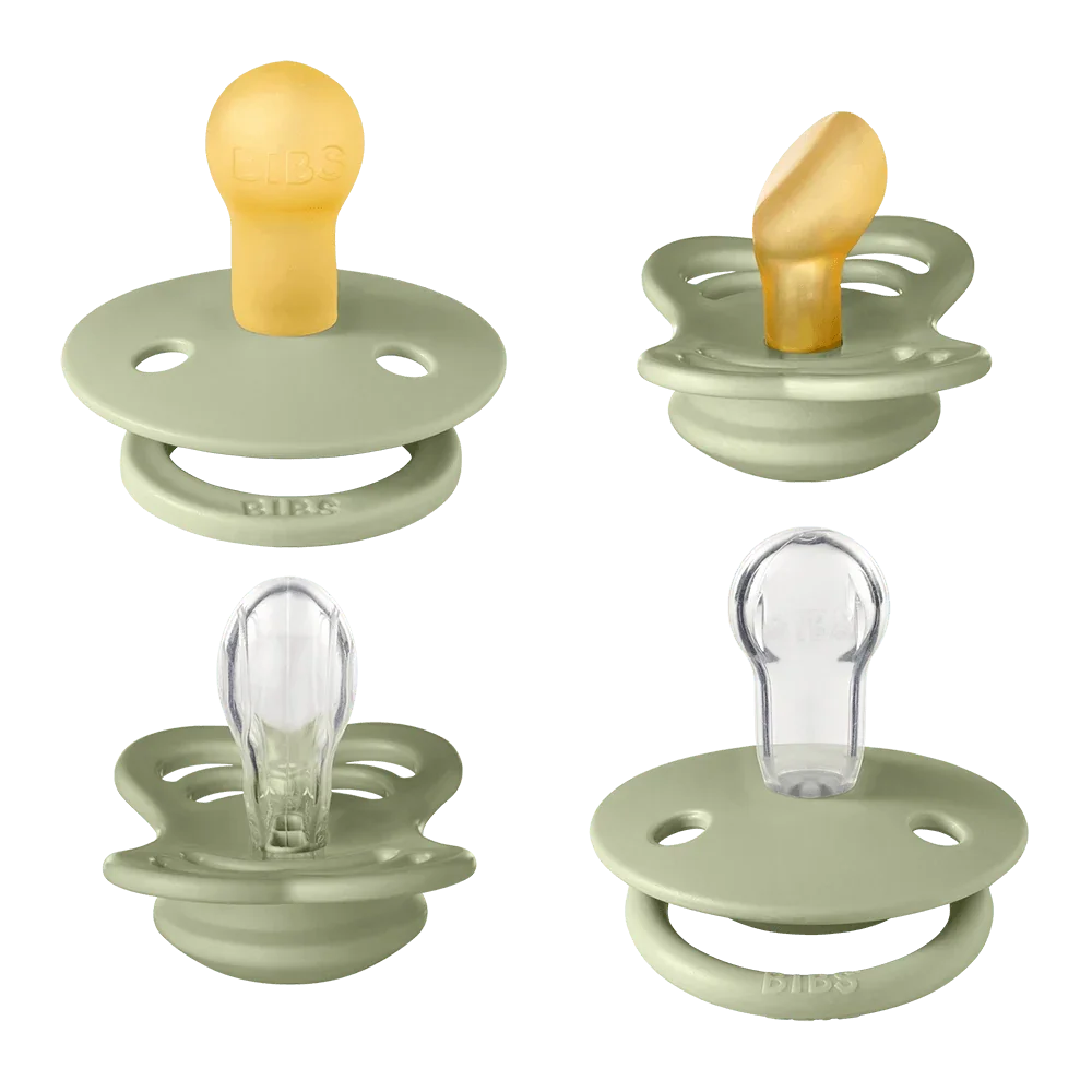 BIBS Baby Try It Collection Napp-Testpaket - Sage