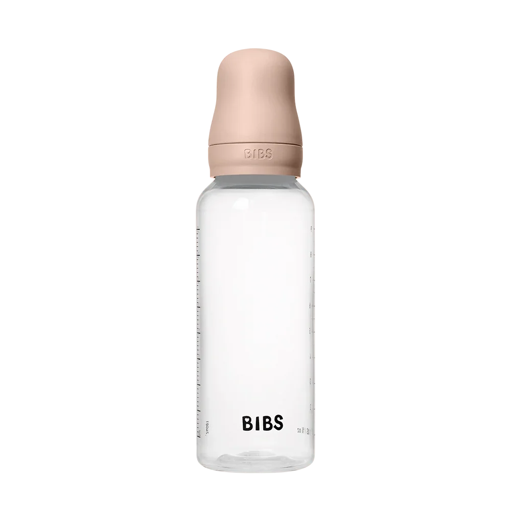BIBS Baby BPA-Free PP Flaskset Nappflaska 270 ml Latex - Blush