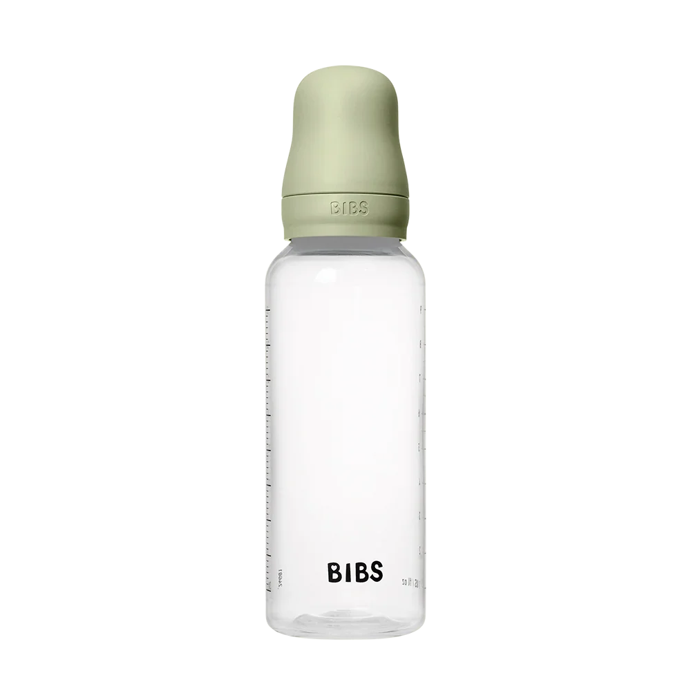 BIBS Baby BPA-Free PP Flaskset Nappflaska 270 ml Latex - Sage