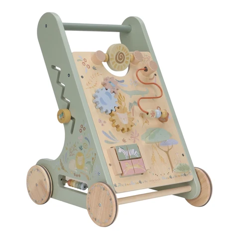 Little Dutch - Safari Friends Activity Walker Aktivitets Lära-gå-vagn