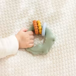 Little Dutch - Safari Friends Teething ring Crocodile Bitring