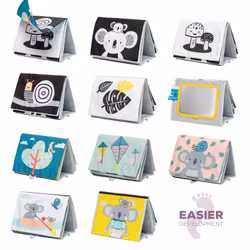 Taf Toys Tummy Time Book - Aktivitetsbok Magträning