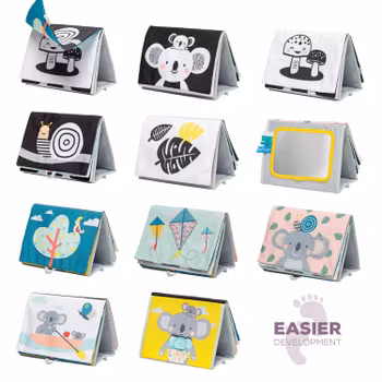Taf Toys Tummy Time Book - Aktivitetsbok Magträning