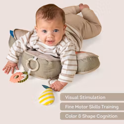 Taf Toys Panda Tummy Time Pillow - Aktivitets Magträningskudde
