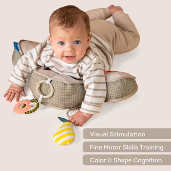 Taf Toys Panda Tummy Time Pillow - Aktivitets Magträningskudde