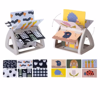 Taf Toys Spinning Tummy Time Book - Snurrande Aktivitetsbok Magträning