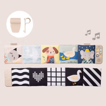 Taf Toys Soothing Sounds Book - Mjuk Ljudbok Magträning