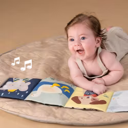 Taf Toys Soothing Sounds Book - Mjuk Ljudbok Magträning