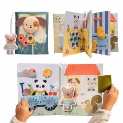 Taf Toys Babys 1st Busy Book - Bebis första aktivitetsbok