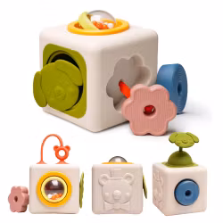 Taf Toys Educational Toy Peek & Play Cube - Aktivitetskub