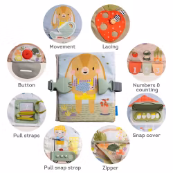 Taf Toys Fantasy Busy book - Aktivitetsbok 18m+