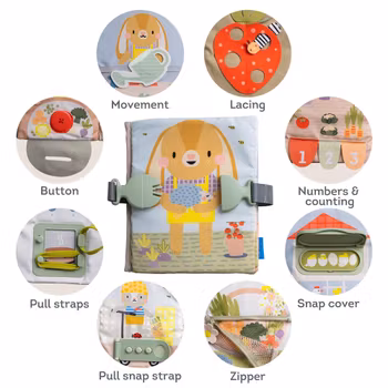 Taf Toys Fantasy Busy book - Aktivitetsbok 18m+