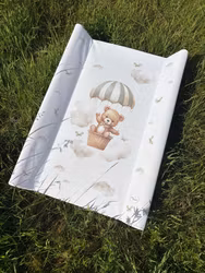 Mini Dreams Skötbädd Kant Bear Balloons Brun