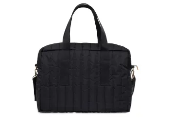 Jollein Diaper Bag Puffed Moos - Black Skötväska