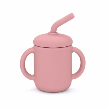 Summerville Mugg med sugrör silikon - Flera färger