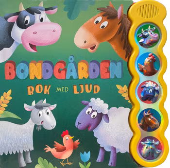 Bondgården - Bok med ljud
