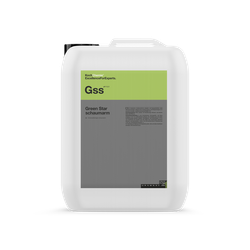 Alkalisk rengöring skurmaskin Gss Green Star Lågskummande, 11 kg