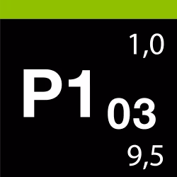 Polermedel Superfin P1.03 Lack-Polish Green, 1 liter