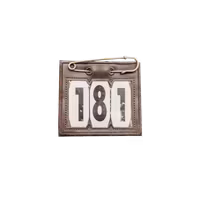 Kentucky Nummerlapp PVC Pin