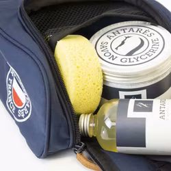 Antares lädervårdspaket med väska