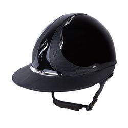 Antares ridhjälm Premium svart
