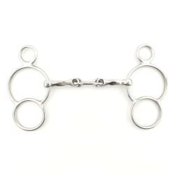 AJR Twisted Locking Dog Bone 2 Ring