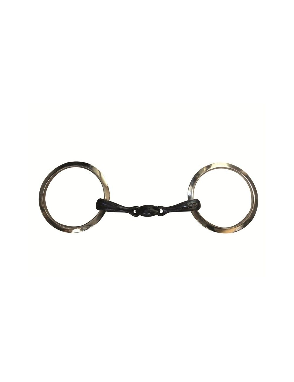 JumpIn "Blue Steel" tredelat, platt ring 90mm 17mm tjockt