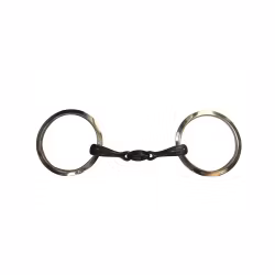 JumpIn "Blue Steel" tredelat, platt ring 90mm 17mm tjockt