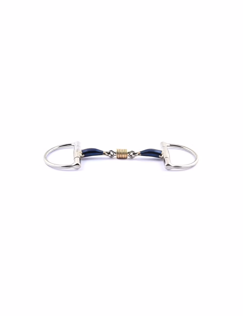 JumpIn D-ring "Blue Steel" med kopparringar 16mm tjockt