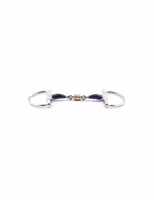 JumpIn D-ring "Blue Steel" med kopparringar 16mm tjockt