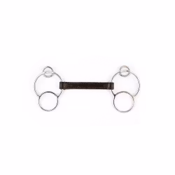 JumpIn 3ring, platt läderbett, 21mm tjockt