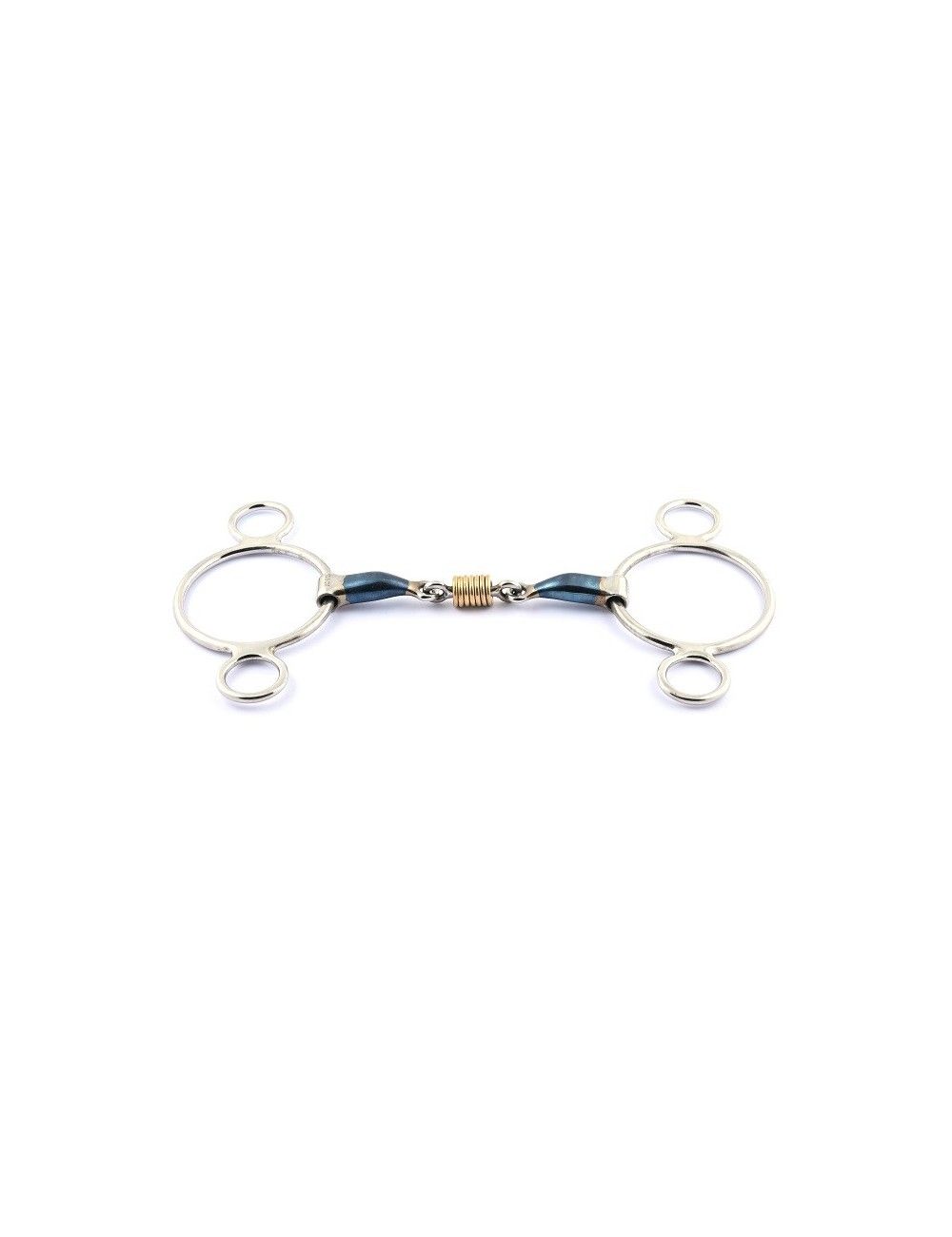JumpIn 3ring "Blue Steel" tredelat med kopparringar, 16mm tjockt