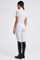 CT S/S Perforerad Jacquard Jersey tävlingströja med dragkedja