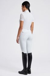 CT S/S Perforerad Jacquard Jersey tävlingströja med dragkedja