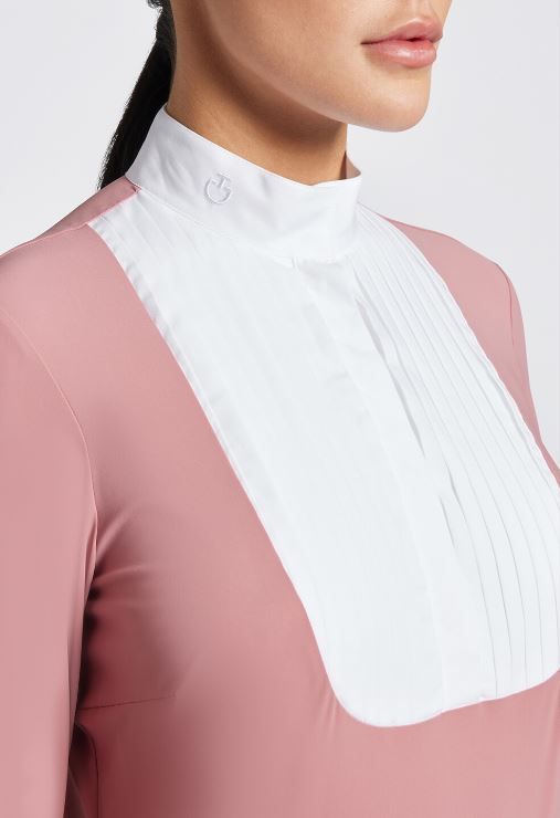 CT Plisserad Bib Jersey L/S tävlingströja