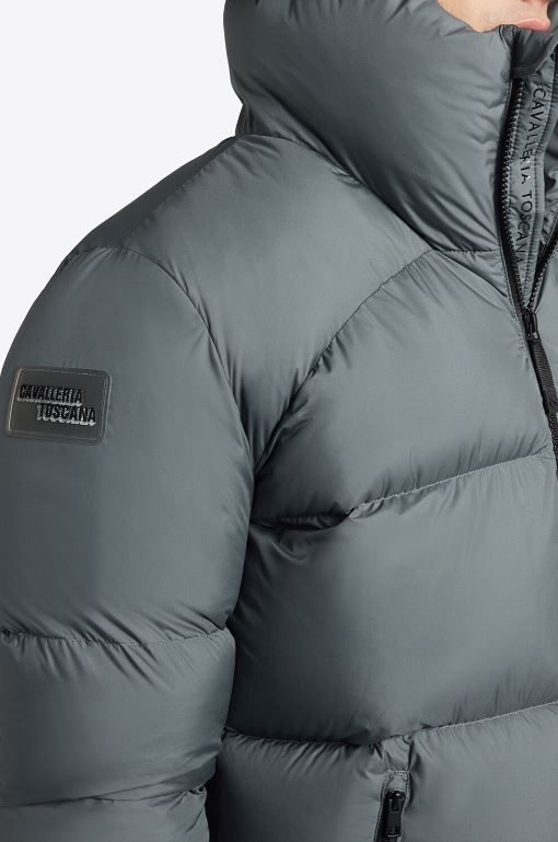 CT Hooded Down Vadderad Nylon Parka Unisex