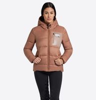 RG Nylon Quilted Hooded Puffer Jacka