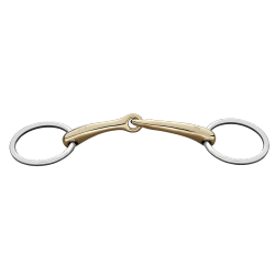 Dynamic RS bradoon 14 mm single jointed