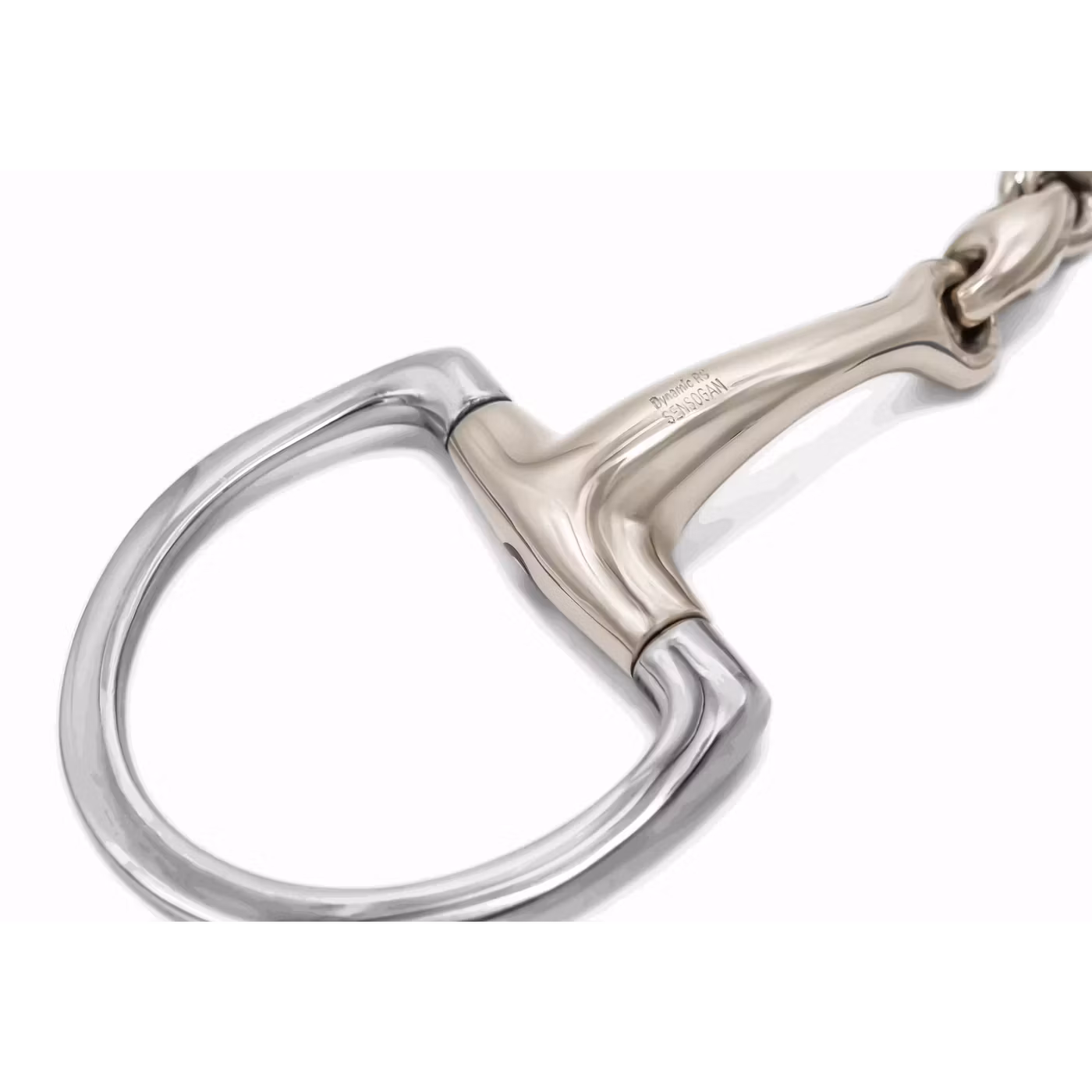 Dynamic RS Eggbutt bit with D-shaped rings 14 mm double jointed